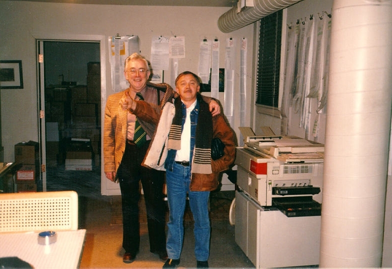80. léta Josef s Karlem Krylem v redakci