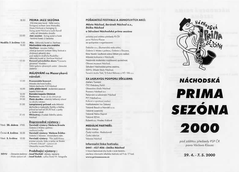 program prima sezóna 2000