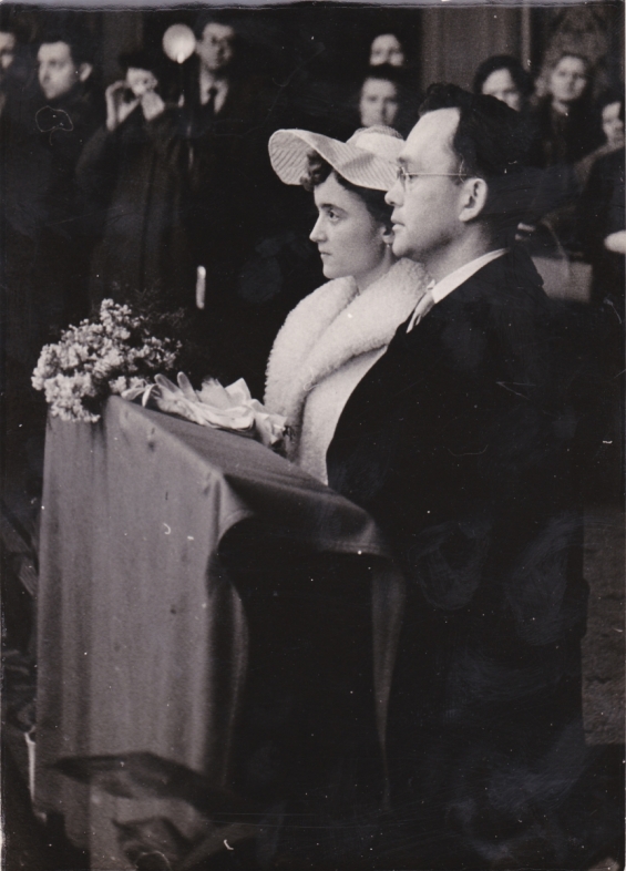 1958 31 03 svatba v kostele