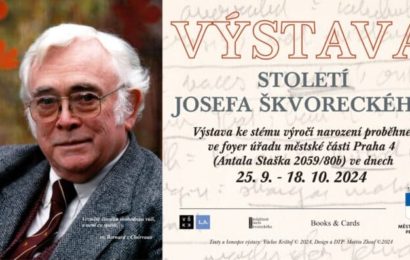 Výstava Století Josefa Škvoreckého potrvá do 18. 10. 2024 